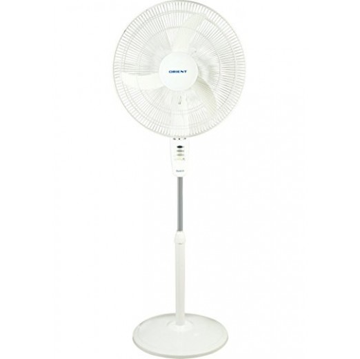 Orient Electric Stand-38 450 MM Pedestal Fan (Crystal White)